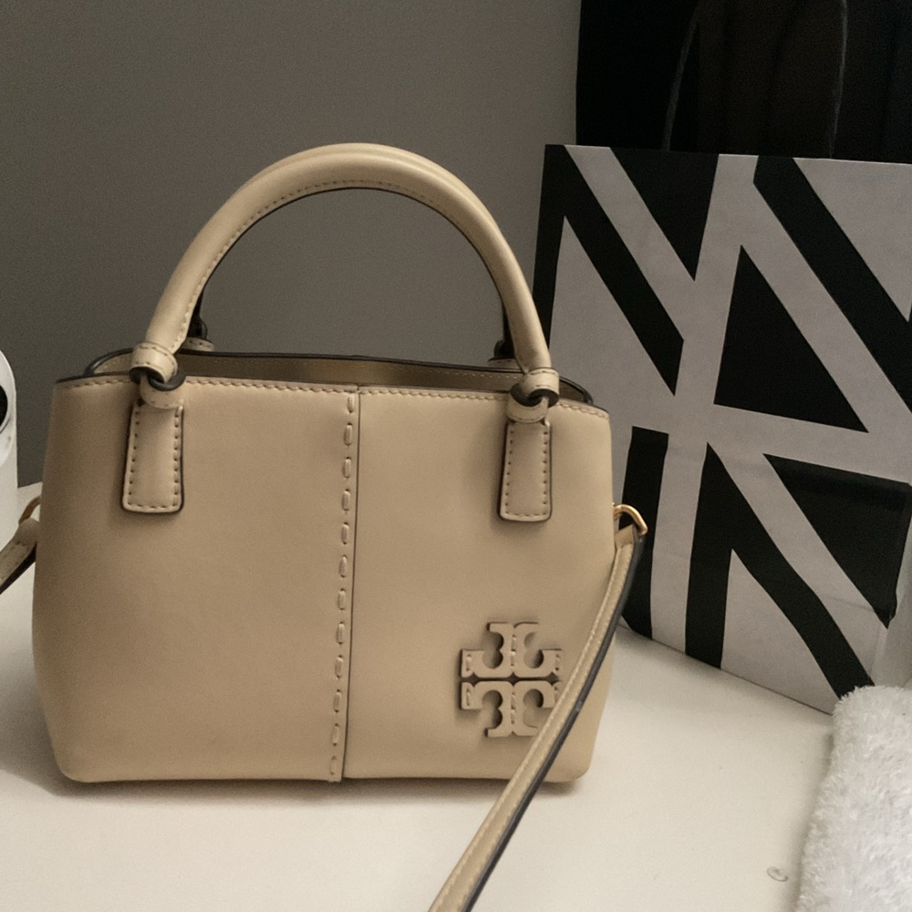 Tory Burch Cream Handbag